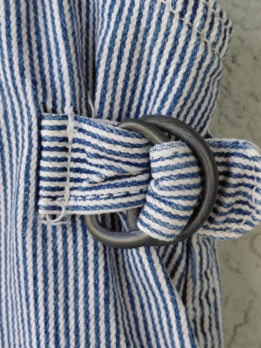Vintage Polo Jeans Co Ralph Lauren Toddler Overalls 4T Striped RL Flag Patch - Picture 6 of 12